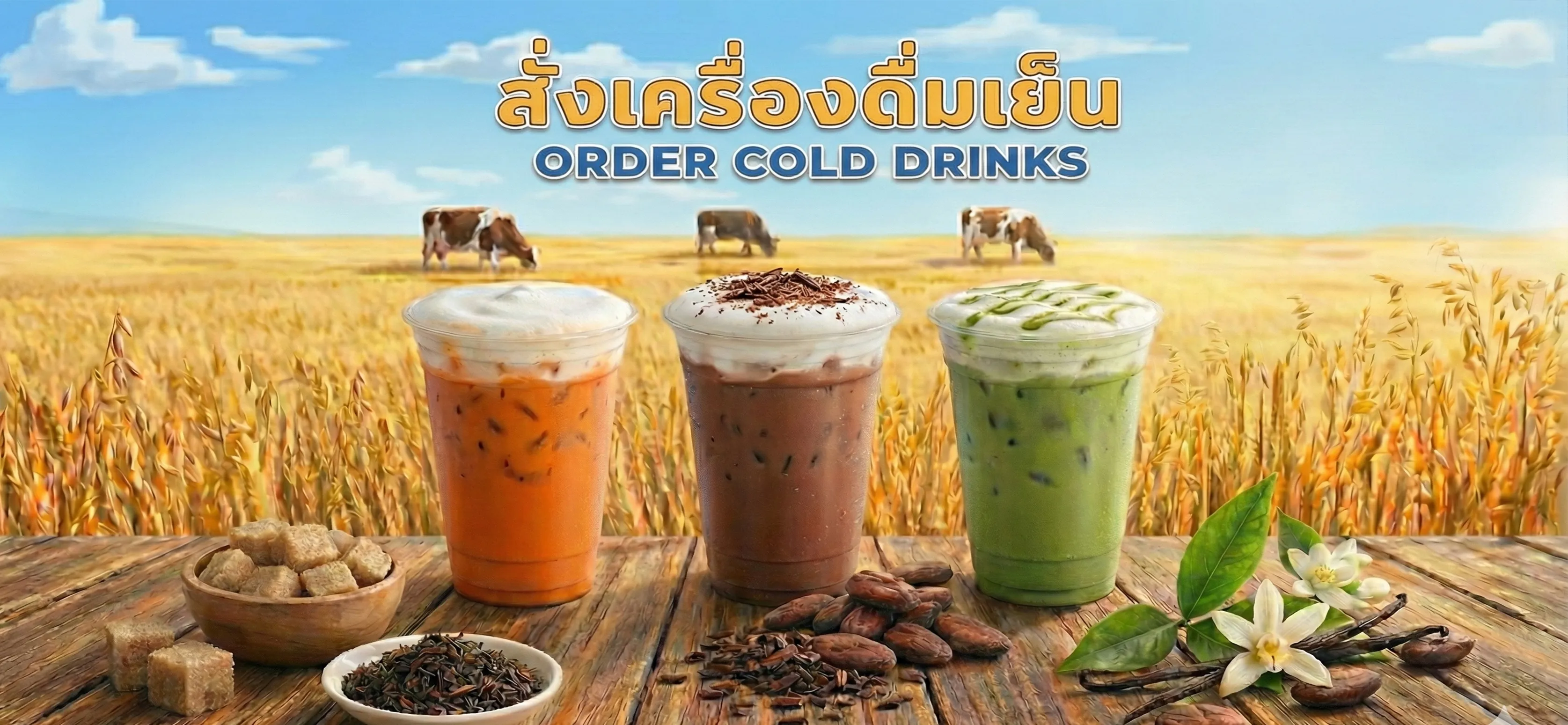Drinks - เครื่องดื่มเย็น